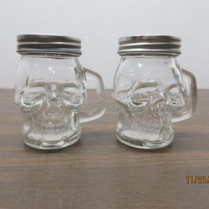 Skull Salt & Pepper Shaker Set